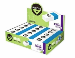 GOMA DE BORRAR PIZZINI PVC TECNICA DUO X 30 U