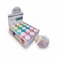 CLIP SIFAP FORRADO PASTEL N§6 X 60 U [50MM] EN FRASCO V/COLORES