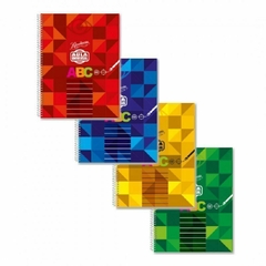 CUADERNO RIVADAVIA ABC AULA UNIVERSAL C/ESPIRAL X 60 HS