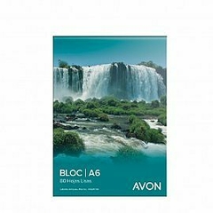 BLOCK AVON ESQUELITA A6 80 HOJAS