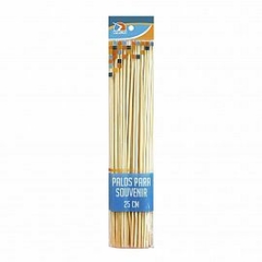 PALITOS P/BROCHETTES EZCO 25 CM X 50 UNIDADES