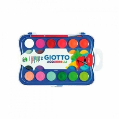 ACUARELA GIOTTO PREMIUM X 24 COLORES + PINCEL