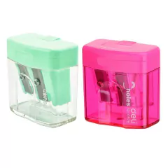 SACAPUNTA PLASTICO CUBIC DELI 2 BOCAS