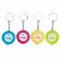 CINTA METRICA DELI RETRACTIL 1,5 MTS. COLORES FASHION