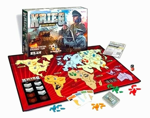 Juego de Guerra Krieg Accion Belica Piezas 3D Toyco