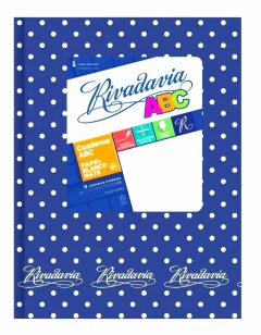 CUADERNO RIVADAVIA ABC LUNARES T.D. X 50 HS RAYADO - Libreria Martin