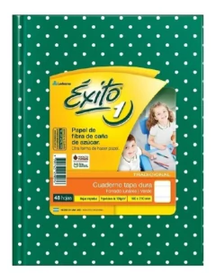 CUADERNO EXITO E1 T/D FORRO LUNARES 48 HS