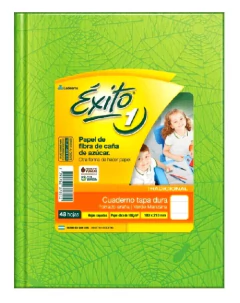 CUADERNO EXITO E1 T/D FORRO ARAÑA 48 HS