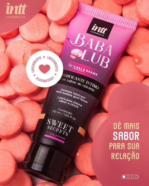 BabaLub Lubrificante Íntimo Chiclete 50Ml Intt