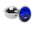 Plug P Metal Cromado com Cristal - comprar online