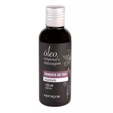 Óleo Corporal e Massagem SEMENTE DE UVA - 120ml - comprar online