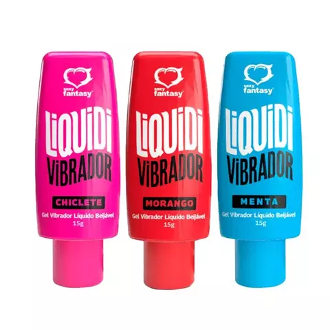 Liquidi Vibrador – Gel Vibrador Líquido Beijável 15g - comprar online