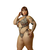 Fantasia Onça Plus Size na internet