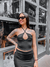 Cropped Riviera Black