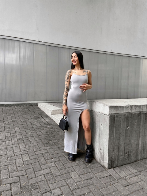 Vestido Aura Grey