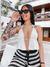 Cropped R.I.O White - comprar online