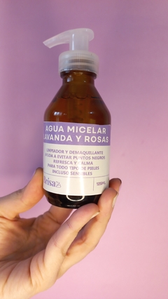 Agua Micelar Rosas y Lavanda
