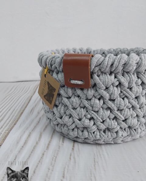 Canasto gris melange (1179)