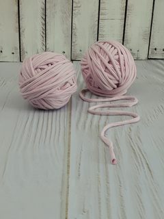 Trapillo ovillado * rosa bebé (208) - comprar online