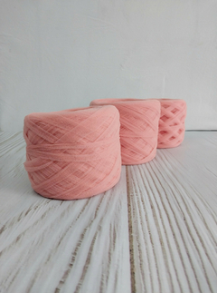 Trapillo ovillado tul * salmon - comprar online
