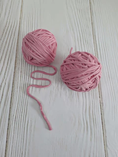 Trapillo ovillado * rosa chicle (772) - comprar online