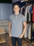 Camisa Polo Suedine CInza Mescla