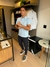 Camisa Polo Piquet Azul clara - loja online
