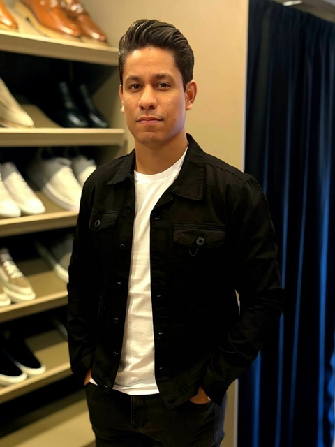 Jaqueta Trucker Masculina Preta - comprar online