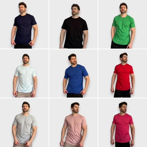PACK X10 REMERAS ALGODÓN PEINADO 24.1