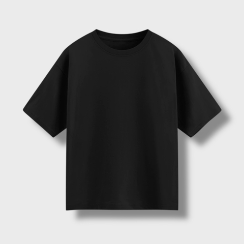 REMERA OVERZISE NEGRA 24.1 PEINADA - comprar online