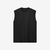 MUSCULOSA OVERSIZE NEGRA ALGODÓN PEINADO - comprar online
