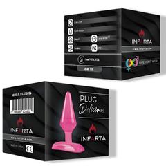 Mini Plug anal 6CM Rosa - Betty Boop Lenceria y sex shop - Argentina - Santa Fe - Esperanza