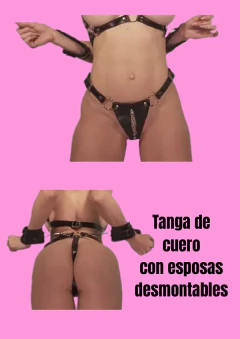 LESS ECOCUERO CON ESPOSAS - comprar online