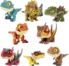 JURASSIC WORLD SNAP SQUAD ATTITUDES MATTEL VARIOS MODELOS!!!