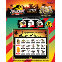 JURASSIC PARK 30TH ANNIVERSARY CAPTIVZ SLIME EGG - tienda online