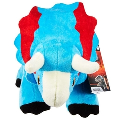 JURASSIC WORLD PELUCHE TRICERATOPS ORIGINAL MATTEL! en internet