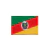 (US 1.34163V) Patch Bordado com Fecho de Contato Bandeira Rio Grande Do Sul