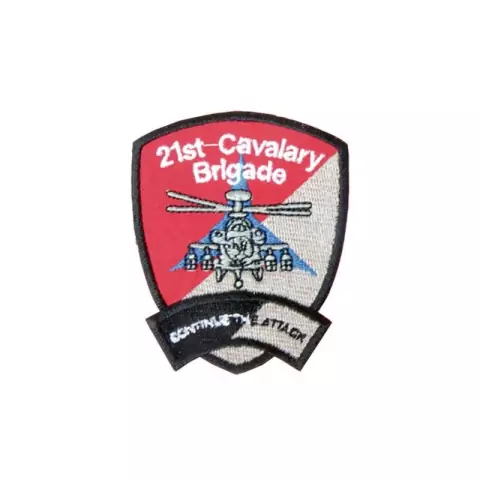 (US 1.341252) Bordado Termocolante 21 ST Cavalry