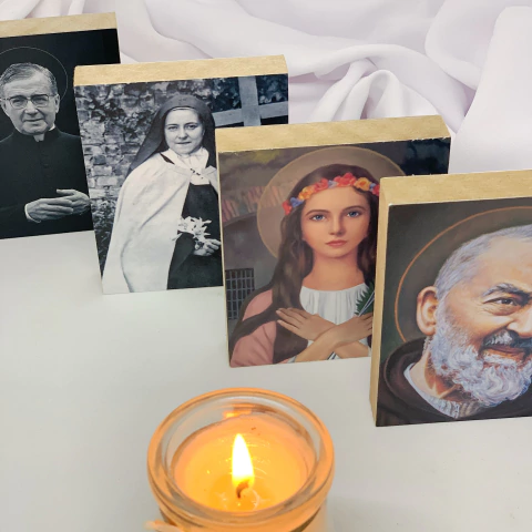 Ícone personalizado com o seu santo