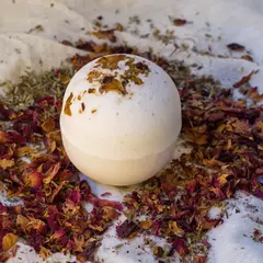 BOMBAS DE BAÑO PÉTALOS DE ROSAS