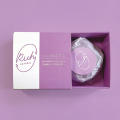 Lavander BOX - Shampoo sólido para cabello teñido