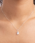 Pingente Retangular Cristal