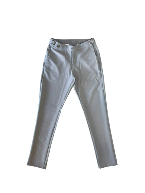 Calça Alfaiataria Ajustavel Cinza - comprar online
