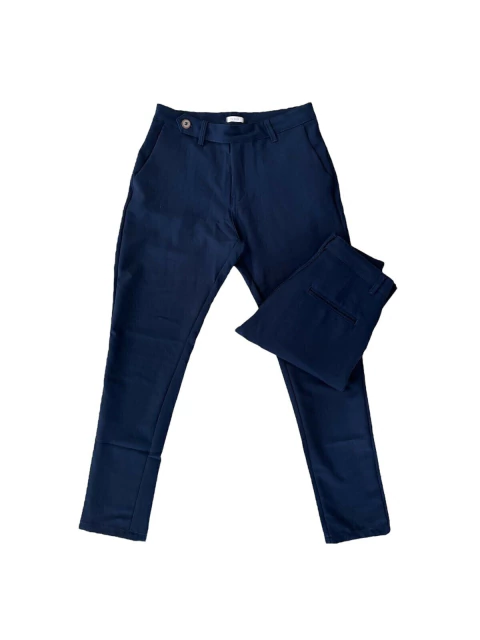 Calça Alfaiataria Marinho - comprar online