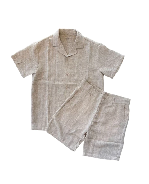 Conjunto Linho Bege - comprar online