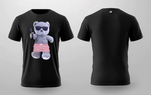 Camiseta Teddy Summer Black - comprar online