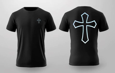 Camiseta Big Cross Black - comprar online