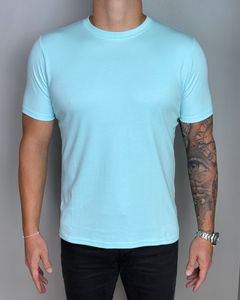 Camiseta Pima Basic Aqua - comprar online