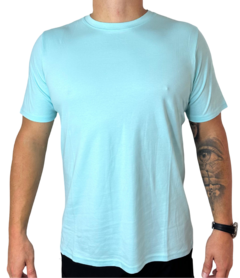 Camiseta Pima Basic Aqua - comprar online