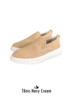 Tenis Iate BG Camurça Bege - comprar online